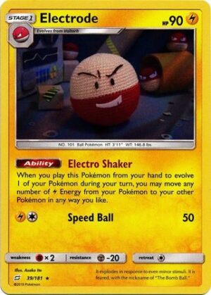 Electrode - 39/181 (Holo)