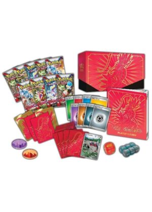 Elite Trainer Box - Koraidon - Scarlet & Violet - Indhold - Scarlet & Violet Koraidon Elite Trainer Box (ETB)