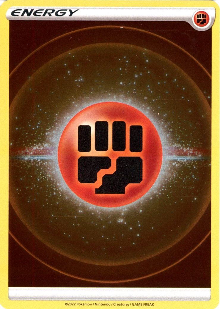 Fighting Energy 2022 - Reverse - Pokemon