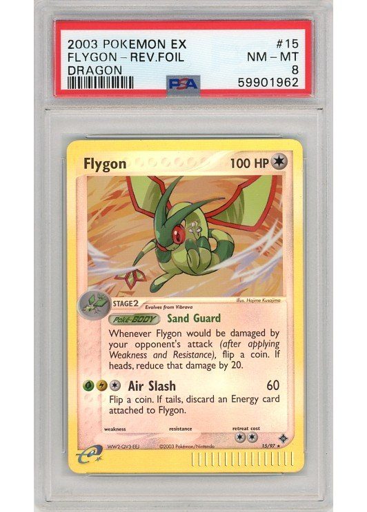 Flygon 15/97 Reverse Foil PSA 8