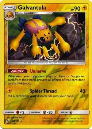 Galvantula - 48/181 - Reverse