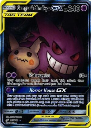 Gengar & Mimikyu-GX - 165/181