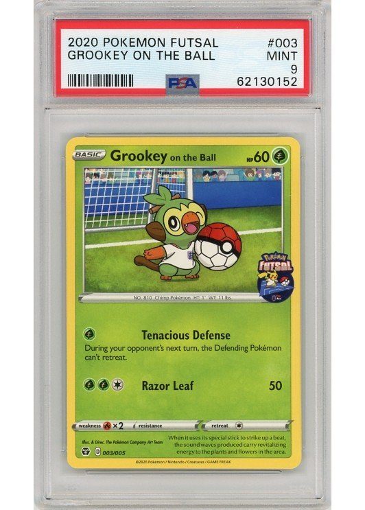 Grookey on the ball – 003/005 – PSA 9
