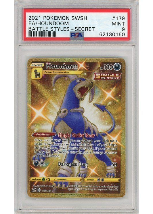 Houndoom 179/163 PSA 9