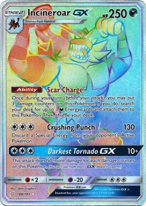 Incineroar-GX - 188/181