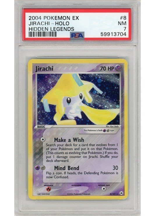 Jirachi 8/101 PSA 7