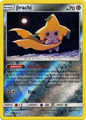Jirachi - 99/181 - Reverse