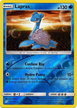Lapras - 31/181 - Reverse