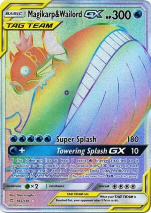 Magikarp & Wailord-GX - 183/181