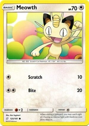 Meowth - 125/181