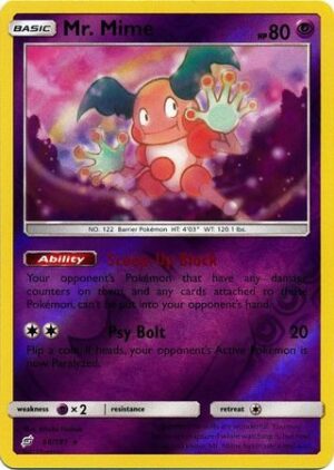 Mr. Mime - 66/181 - Reverse