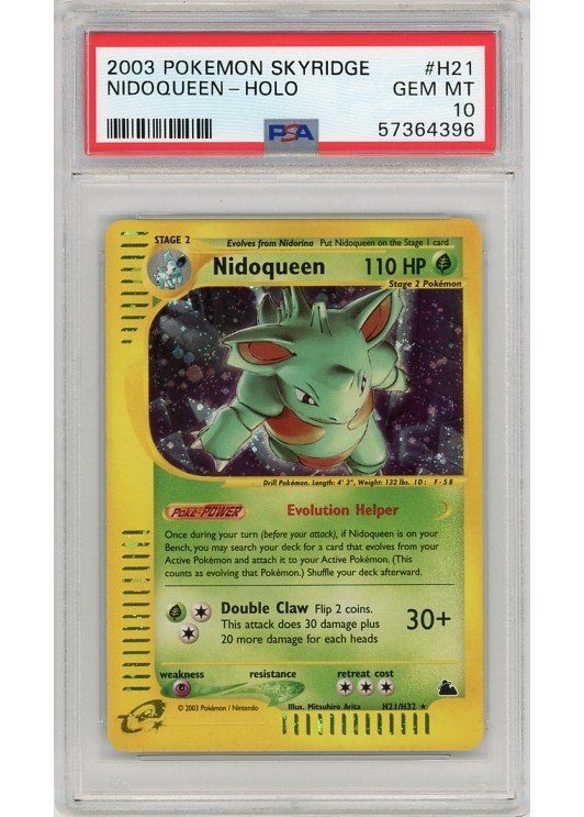 Nidoqueen H21/H32 PSA 10