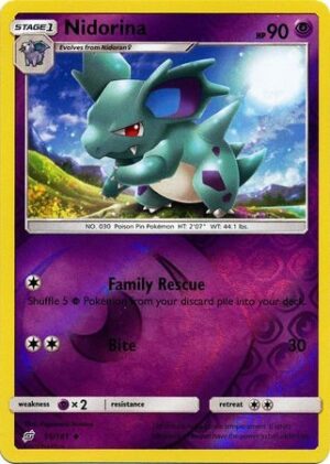 Nidorina - 55/181 - Reverse