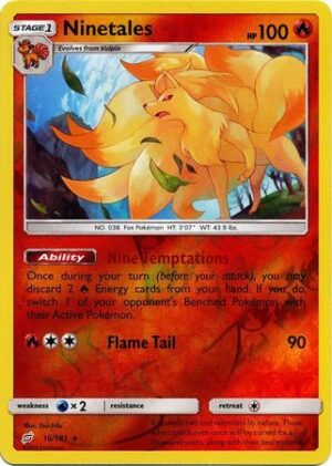 Ninetales - 16/181 - Reverse