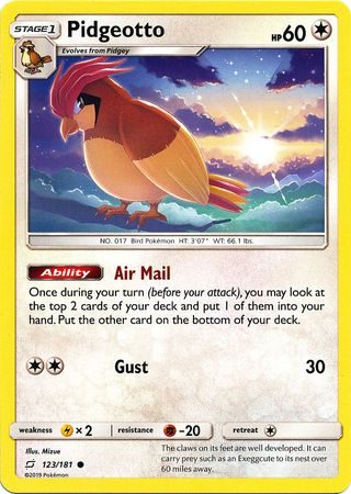 Pidgeotto - 123/181
