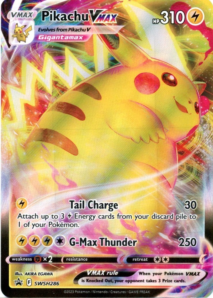 Pikachu VMAX - SWSH286 - JUMBOkort