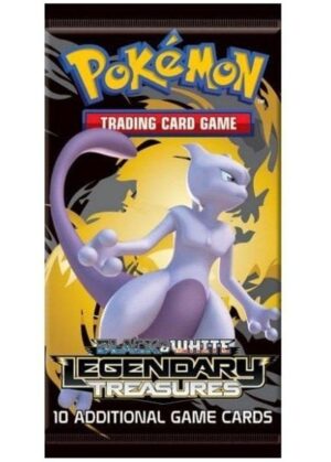 Pokémon B&W Legendary Treasures Booster Pack  - Mewtwo pack art