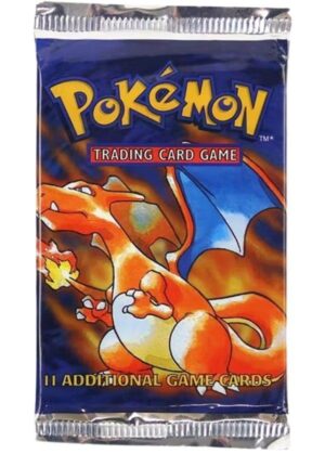 Pokémon Base Set Booster Pack  - Charizard pack art
