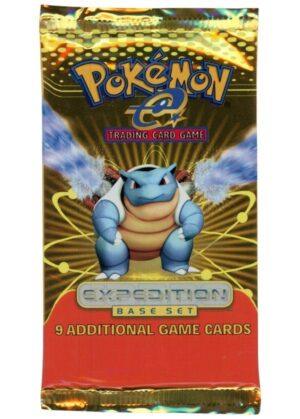 Pokémon Expedition Booster Pack  - Blastoise pack art