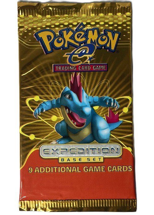 Pokémon Expedition Booster Pack  - Feraligatr pack art