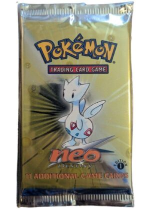 Pokémon Neo Destiny 1st Edition Booster Pack  - Togetic pack art
