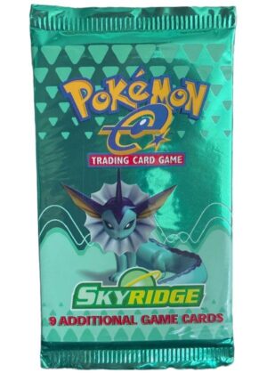 Pokémon Skyridge Booster Pack  - Vaporeon pack art