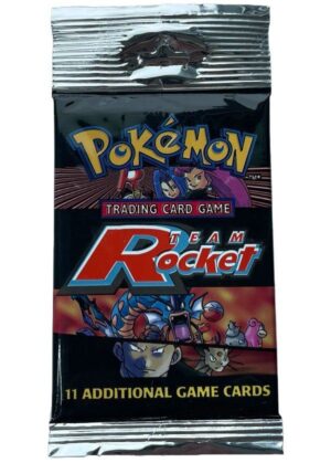 Pokémon Team Rocket long crimp Booster Pack  - Collage pack art