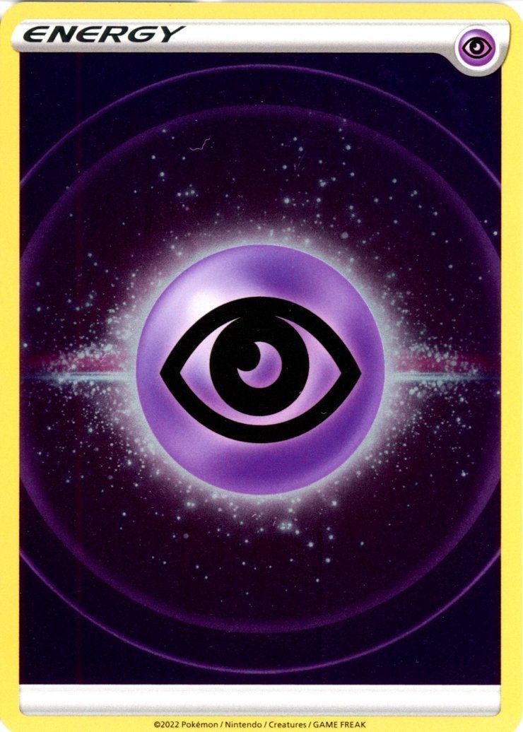 Psychic Energy 2022 - Reverse - Pokemon