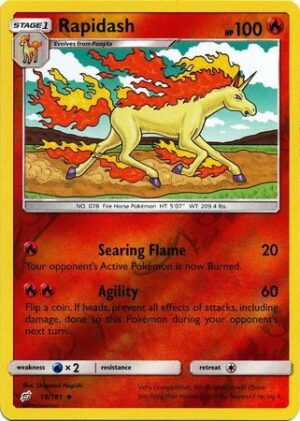 Rapidash - 18/181 - Reverse
