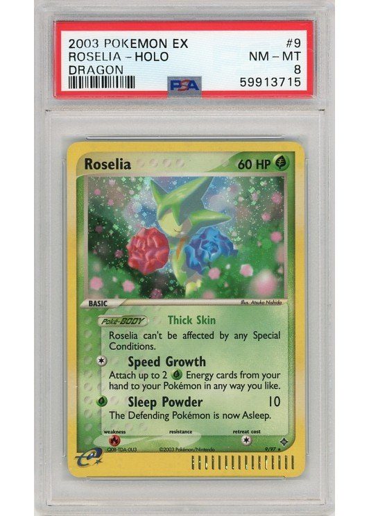 Roselia 9/97 PSA 8