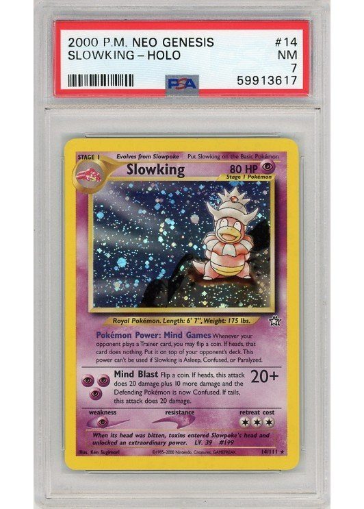 Slowking 14/111 PSA 7
