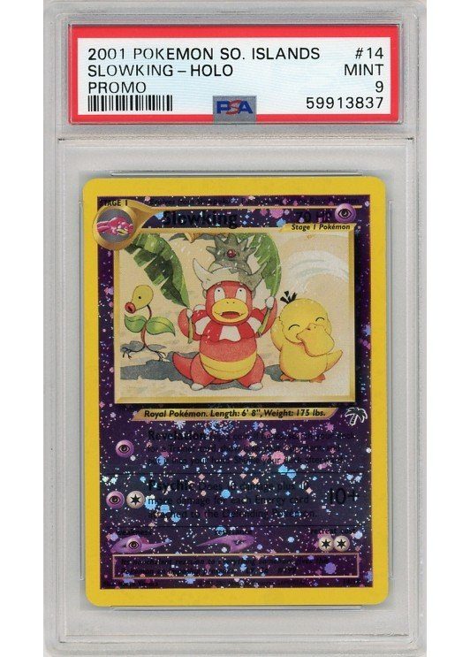 Slowking 14/18 Reverse Foil PSA 9