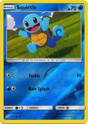 Squirtle - 23/181 - Reverse