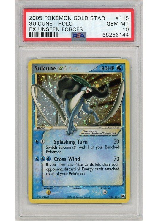 Suicune * 115/115 PSA 10