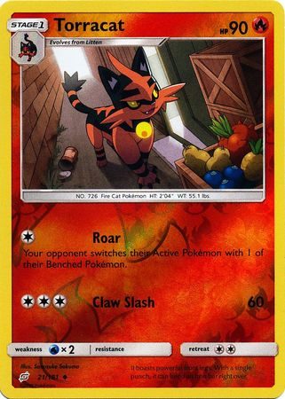 Torracat - 21/181 - Reverse