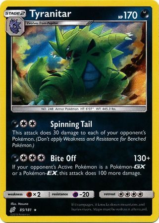 Tyranitar - 85/181 (Holo)