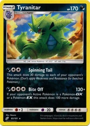 Tyranitar - 85/181 - Reverse