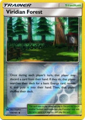 Viridian Forest - 156/181 - Reverse