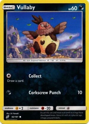 Vullaby - 92/181 - Reverse