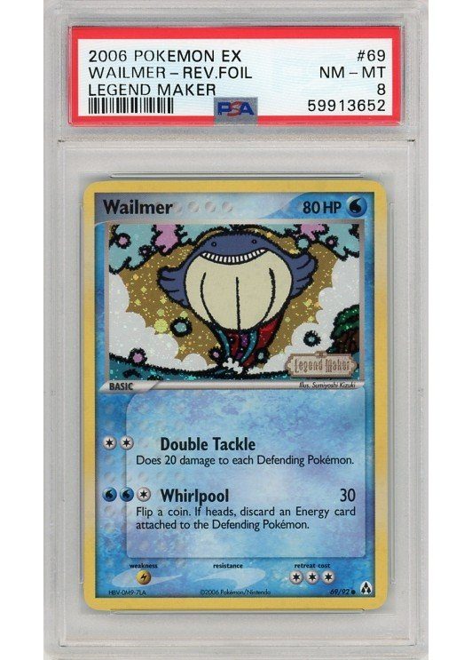 Wailmer 69/92 Reverse Foil PSA 8