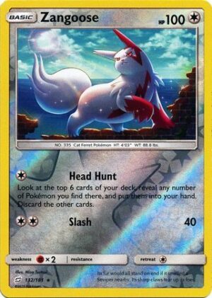 Zangoose - 132/181 - Reverse