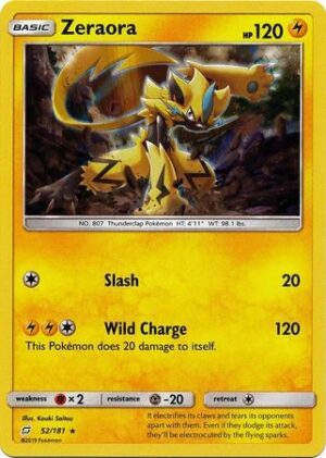 Zeraora - 52/181 (Holo)