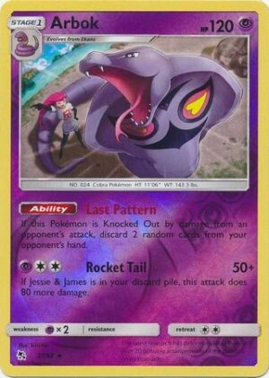 Arbok - 27/68 - Reverse