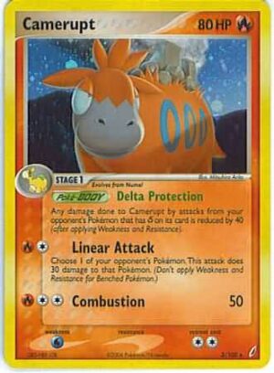 Camerupt - 3/100 (Holo)