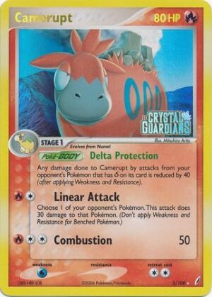 Camerupt - 3/100 - Reverse