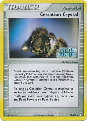 Cessation Crystal - 74/100 - Reverse