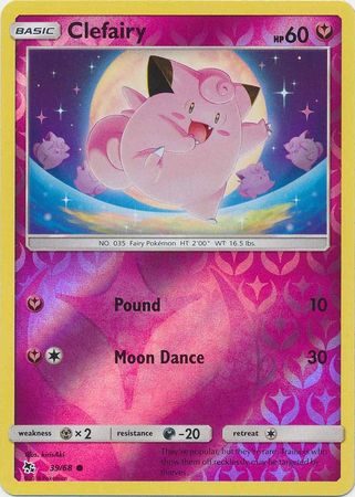 Clefairy – 39/68 – Reverse