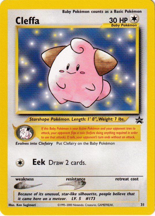 Pokemon Smeargle Promo Card – #32 Wizards Black Star Promos, Basic Colorless Pokemon