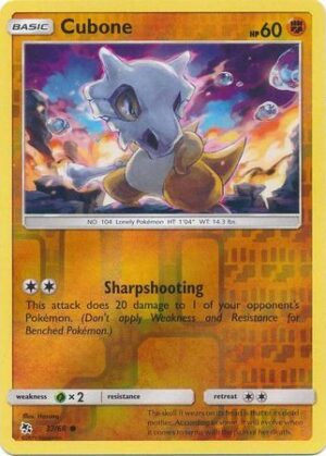 Cubone - 37/68 - Reverse