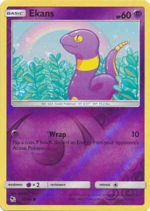 Ekans - 25/68 - Reverse